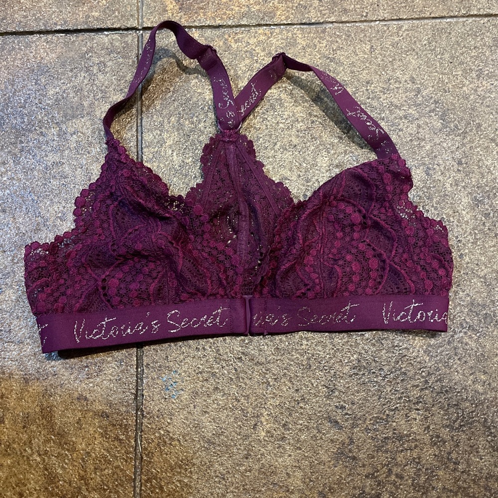 Victoria secret maroon bralette